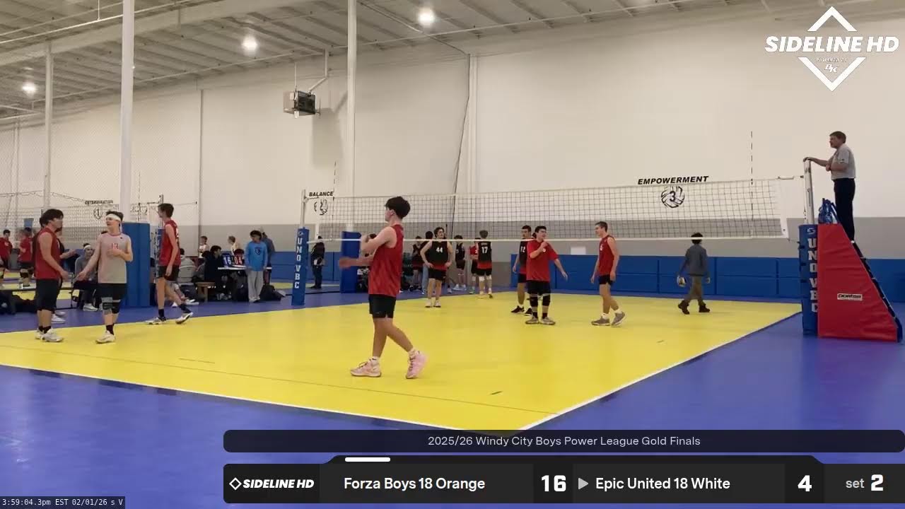 Forza Boys 18 Orange @ Epic United 18 White (2026.02.01)