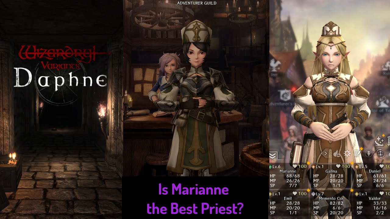 Best Priests to Develop Who Are Not Legendary — Wizardry Variants Daphne ウィザードリィ ヴァリアンツ ダフネ