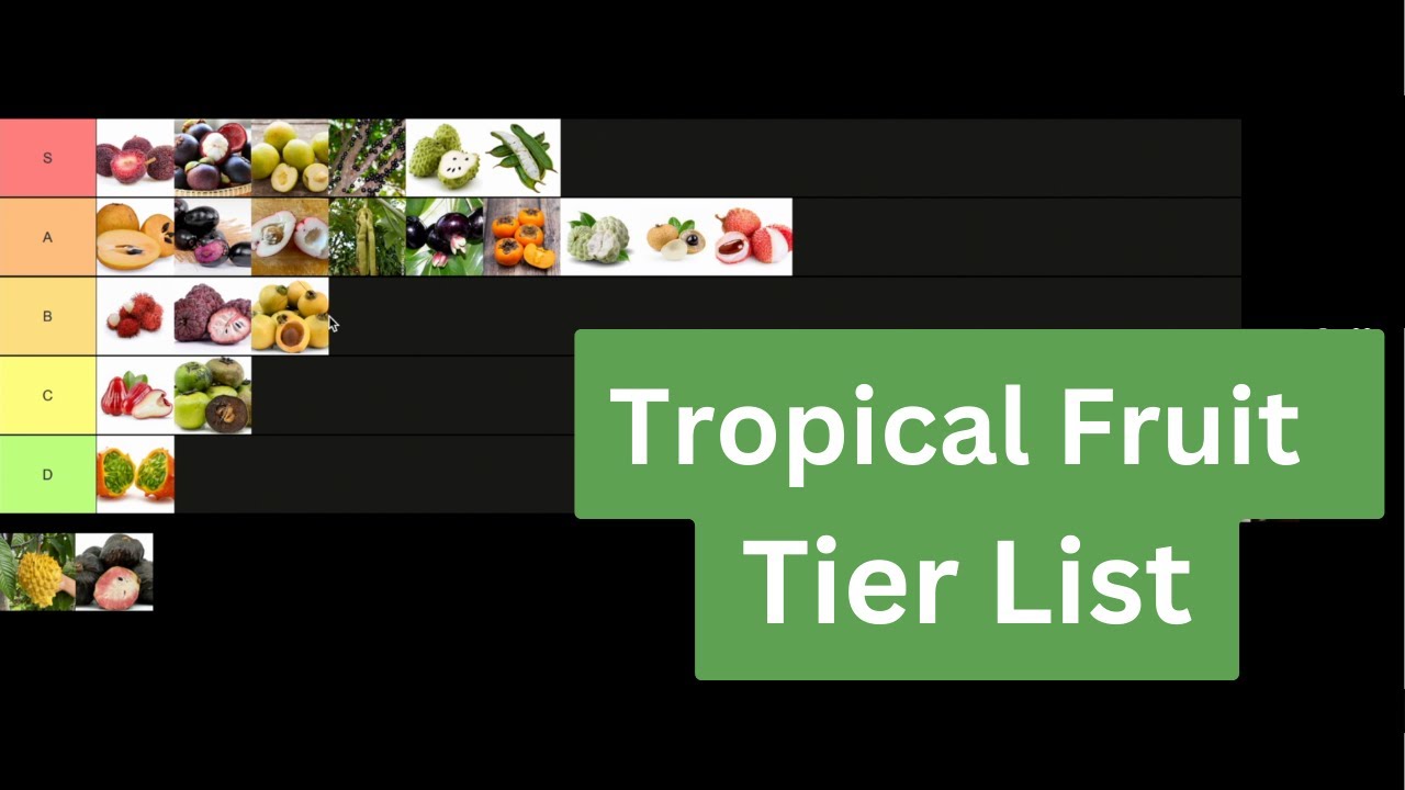 RARE FRUITS - Tier List
