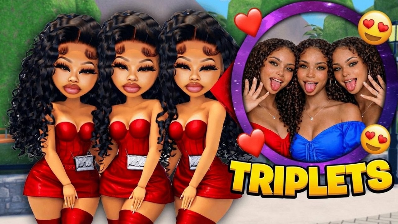 I Found REALISTIC TRIPLETS So I Made Them FACE REVEAL in LifeTogether RP