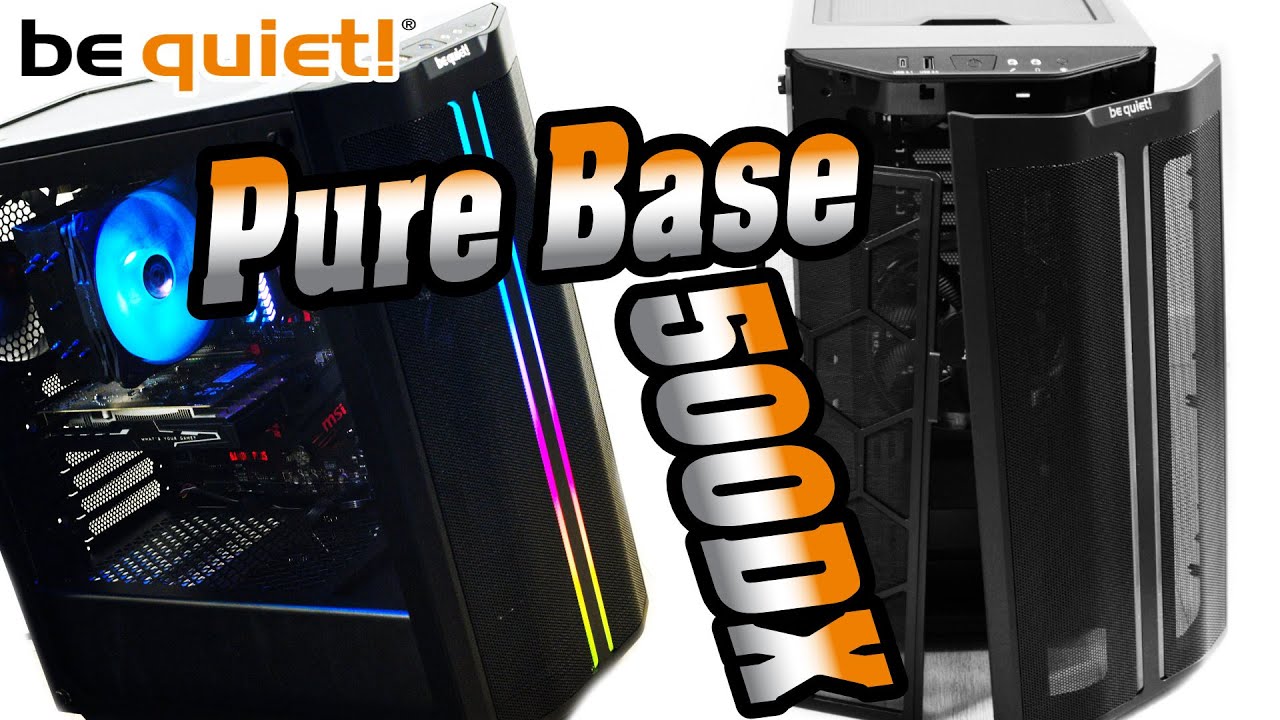 Pure Base 500DX Test - be quiet! kann auch AIRFLOW und RGB