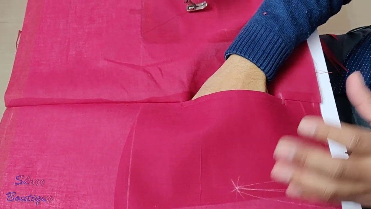 प्लाजो पैंट में जेब लगाने का सिंपल तरीका // How to Attach Side Pocket in Plazo Pant