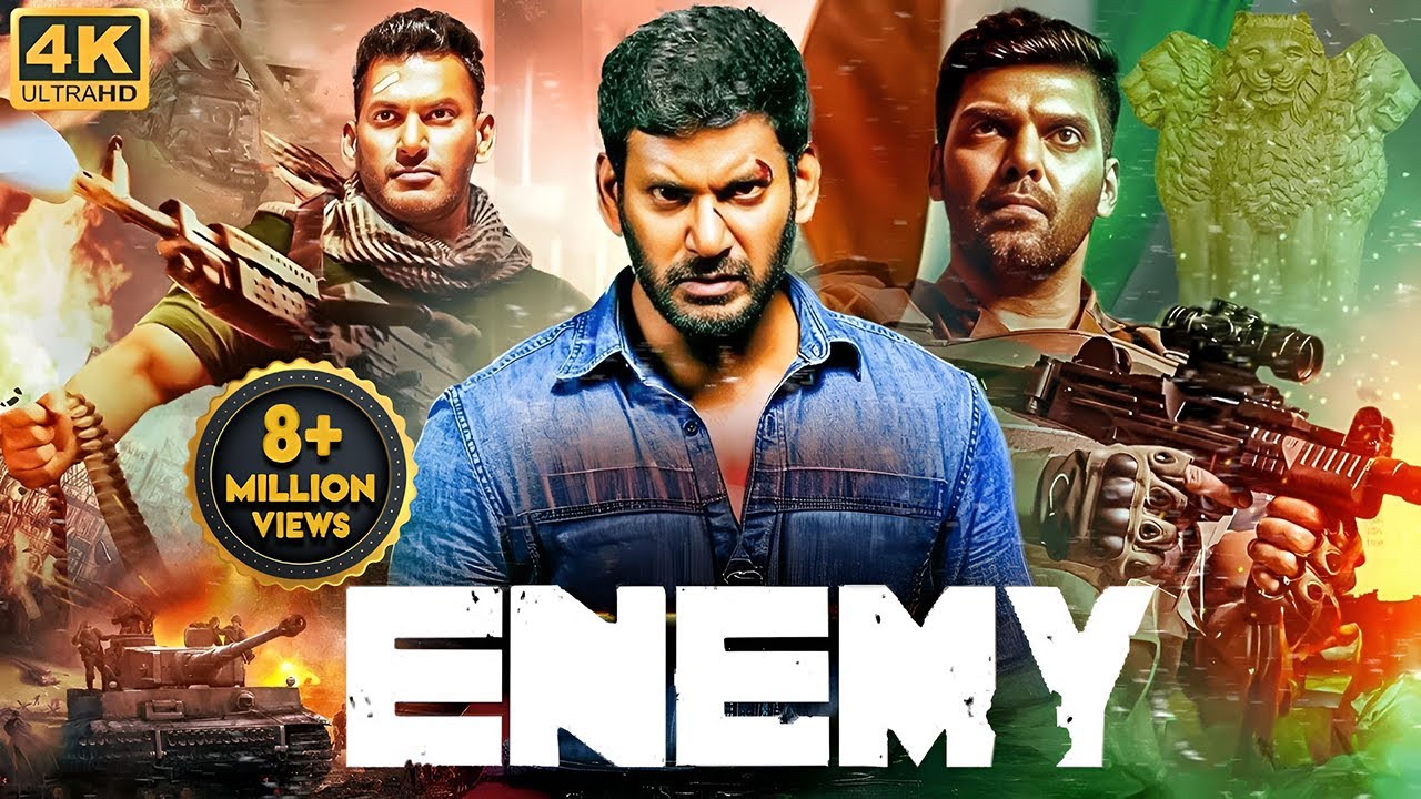 ENEMY - Blockbuster Hindi Dubbed Full Action Movie | Vishal, Arya, Mirnalini | South Movie