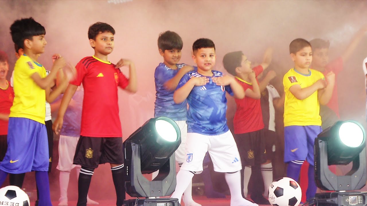 Dance on World Cup theme song | Preschool & High School | Silver Jubilee | HURDCO
