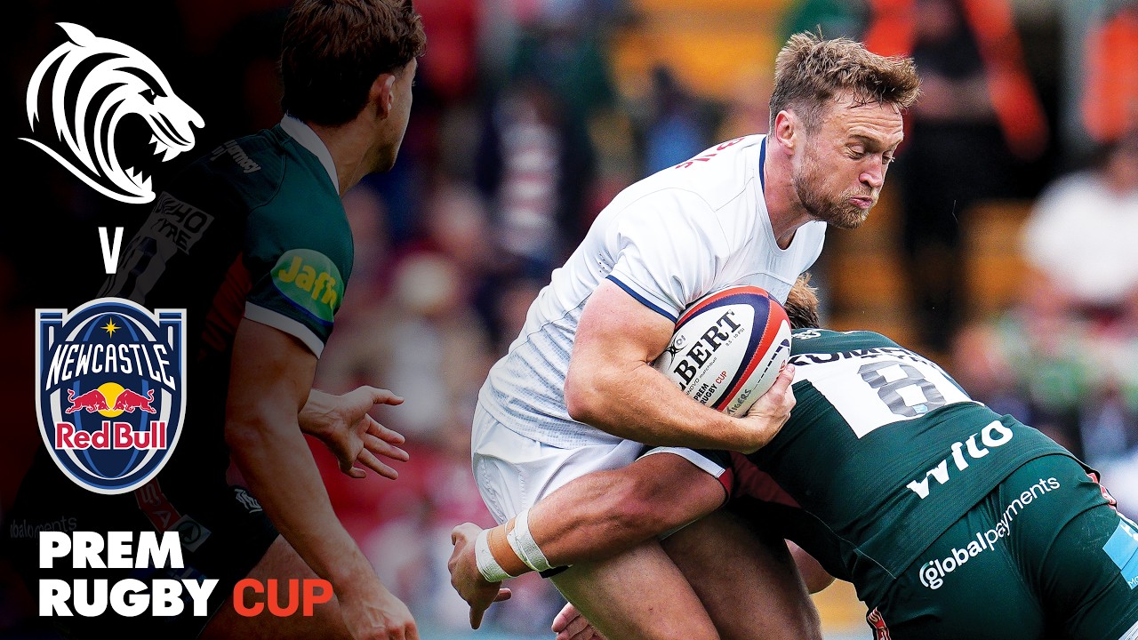 STATEMENT WIN! Leicester Tigers v Newcastle Red Bulls HIGHLIGHTS | PREM Rugby Cup Round 2