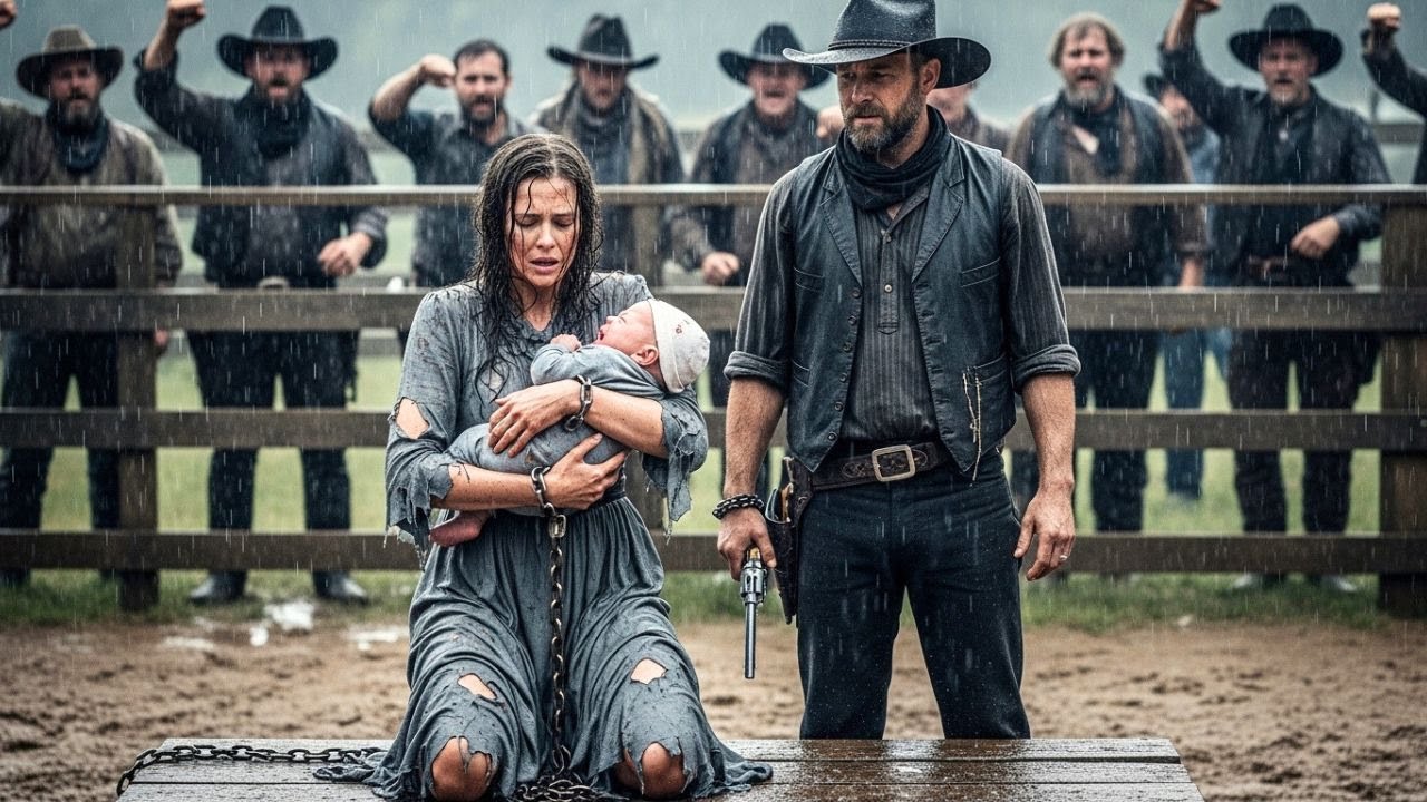 Sold After Childbirth, Shackled in Blood —Until a Cowboy Bought Her Freedom