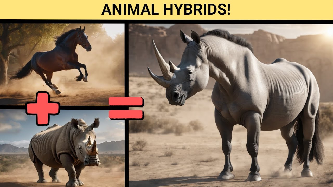 Ai-created Animal Hybrids That Will Blow Your Mind!  - Part 63