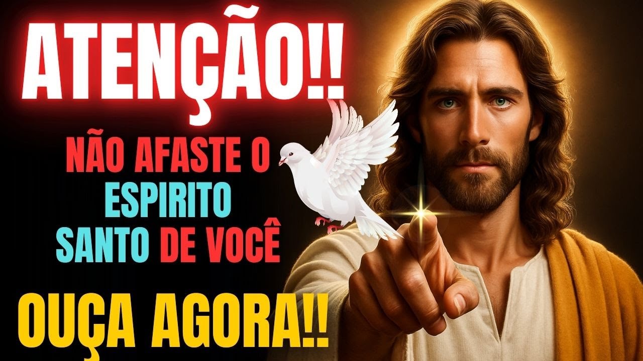 FILHO, O ESPÍRITO SANTO ACABA DE ENVIAR UM SINAL URGENTE PARA VOCÊ!