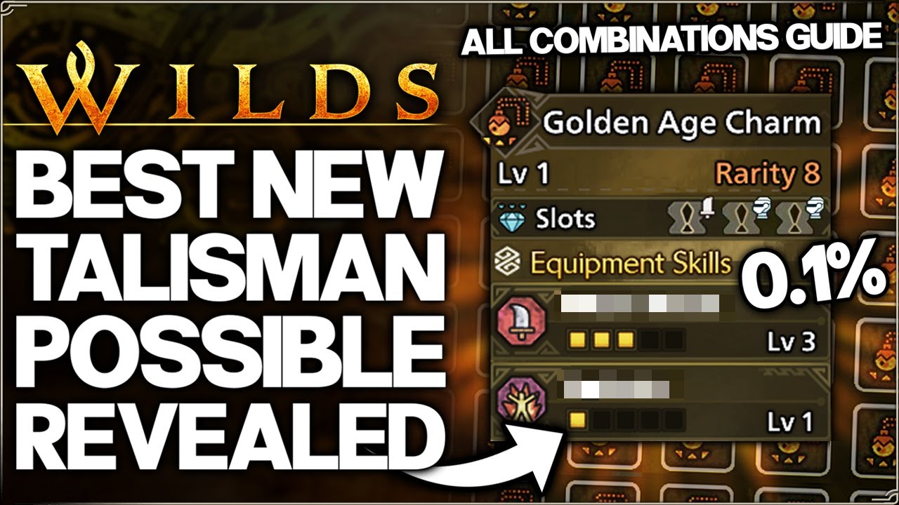 Monster Hunter Wilds - Best Talisman Possible Confirmed & ALL Possible Skills Revealed - Full Guide!