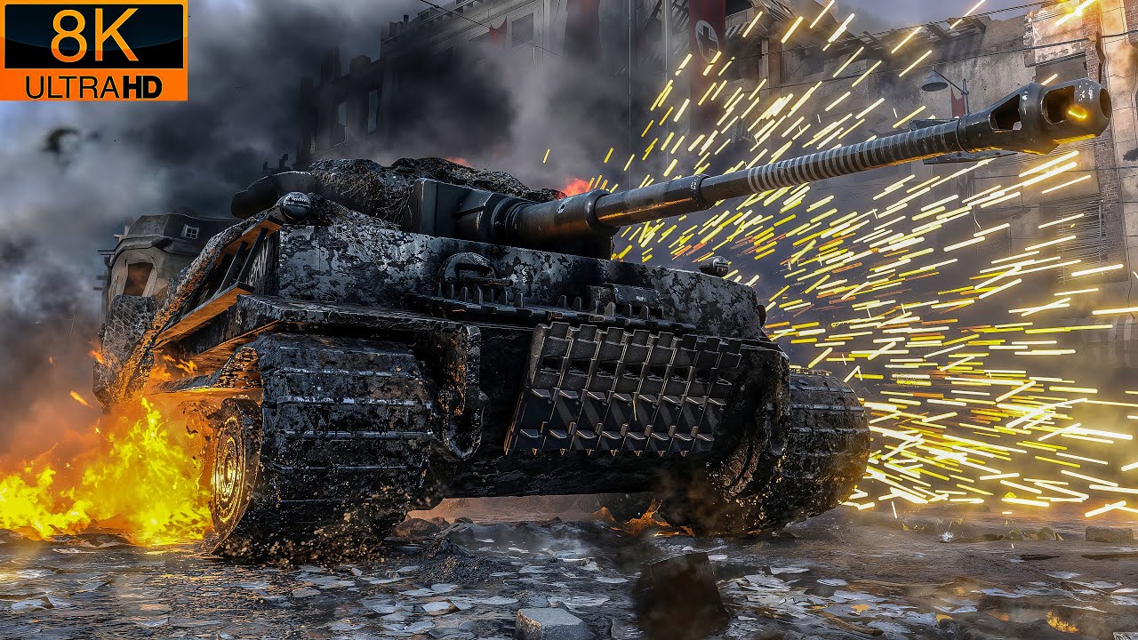The Last Tiger｜Cologne, Germany 1945｜Battlefield 5｜8K RTX