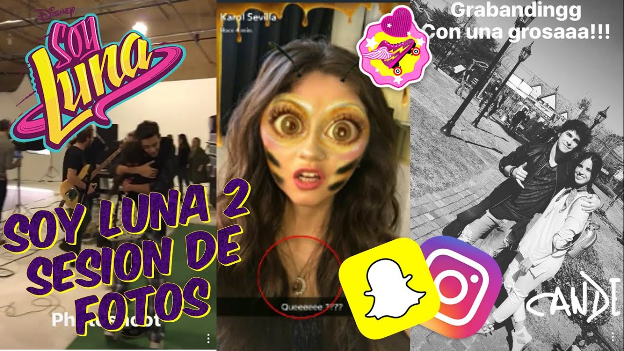 SOY LUNA 2 SNAPCHAT- INSTAGRAM + SPOILER OCULTO CONFIRMADO(SESION DE FOTOS)