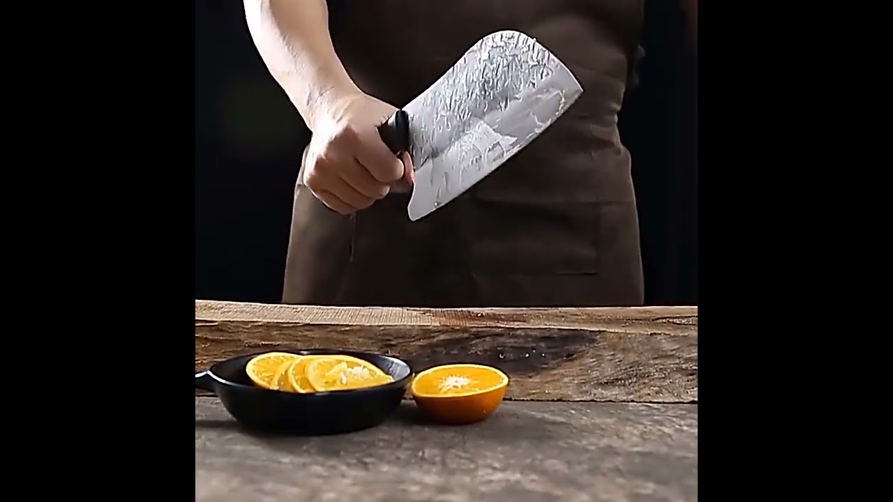 CHUN tradycyjny ręcznie kuty tasak kuchenny tasak ze stali nierdzewnej