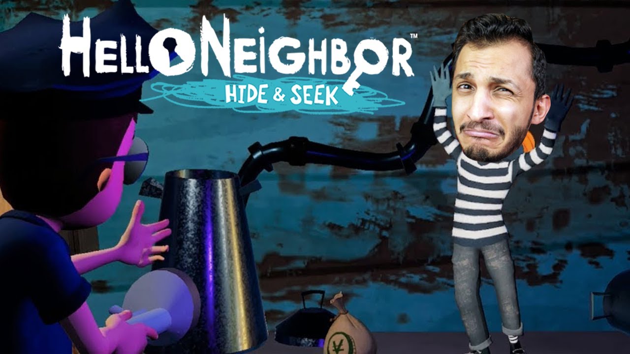 الجار النفسيه #2 | شرطي حرامي!! Hello Neighbor Hide and Seek