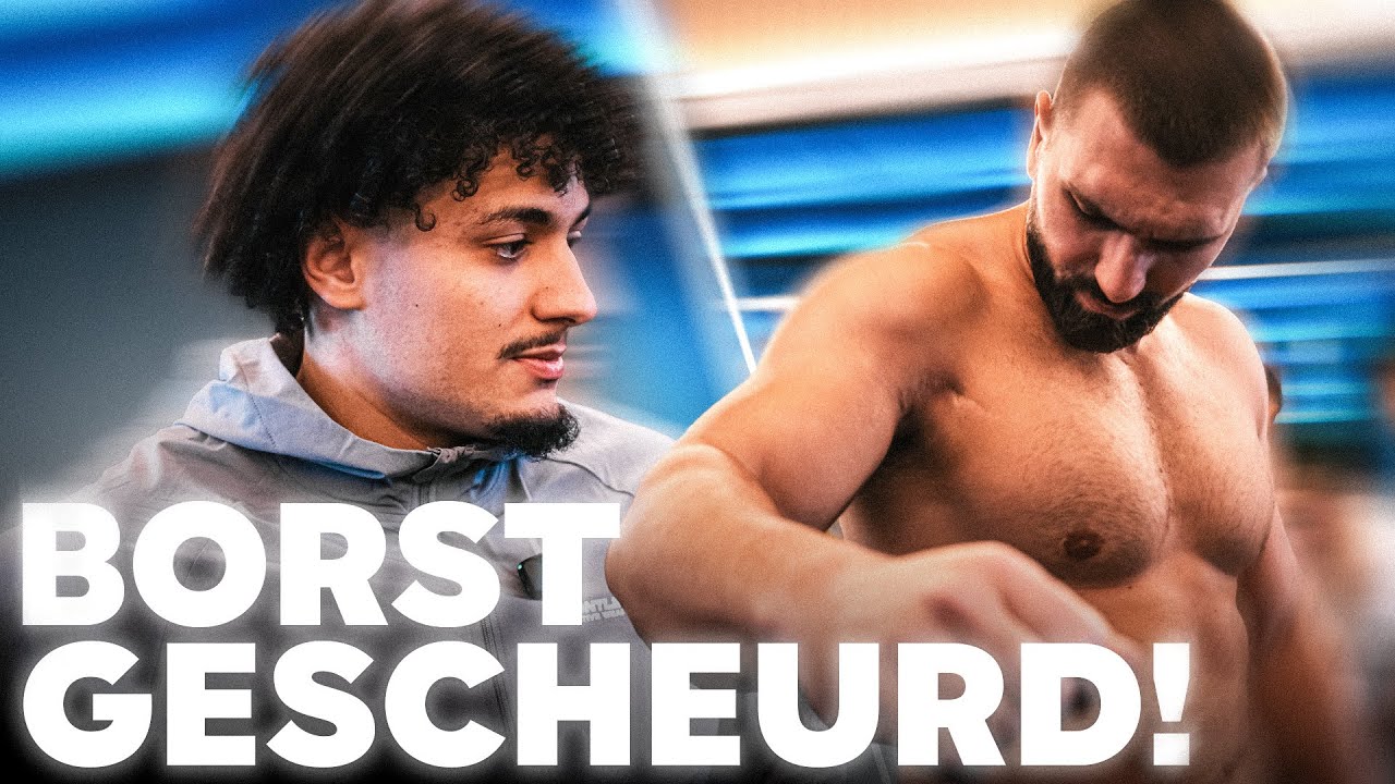 KOSSO SCHEURT ZIJN CHEST TIJDENS ZWAAR BENCHEN