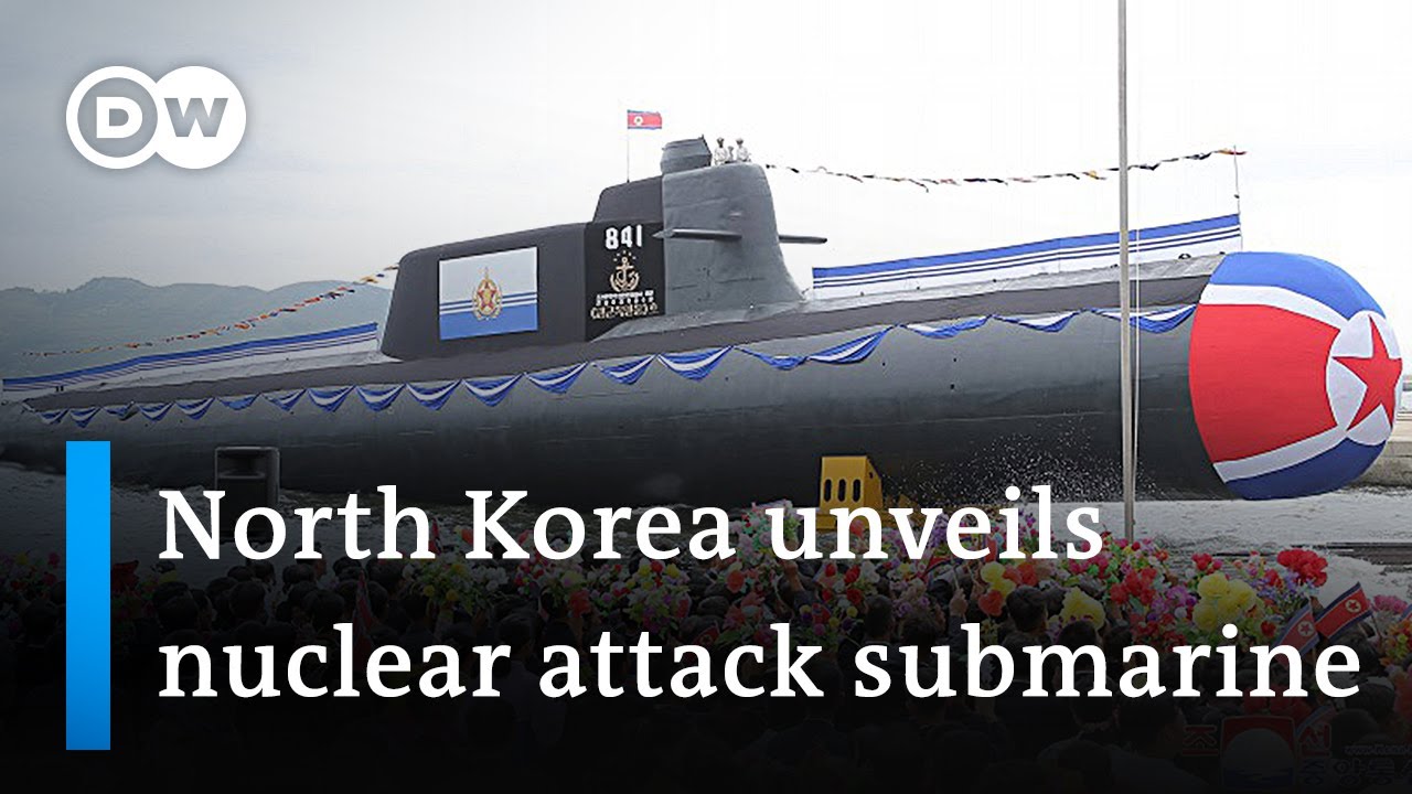 North Korea unveils its first tactical nuclear attack submarine | DW News