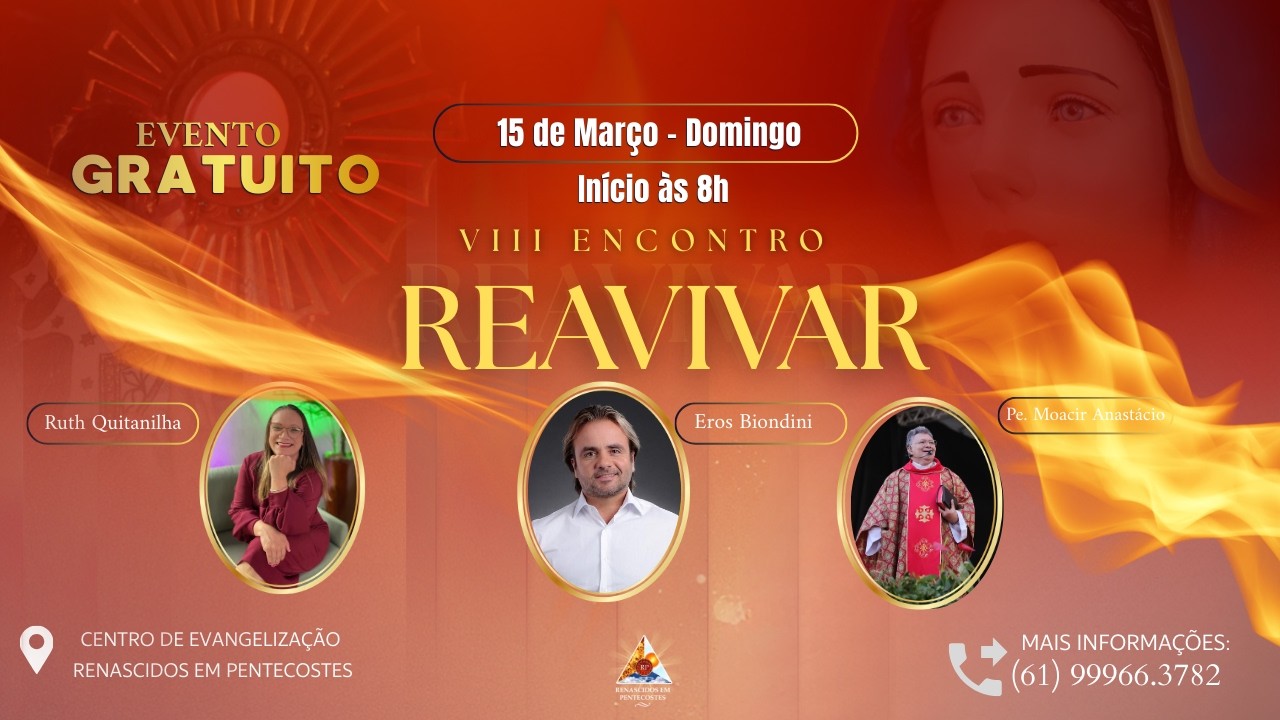 VIII - ENCONTRO REAVIVAR - MANHÃ - 15-03-2026