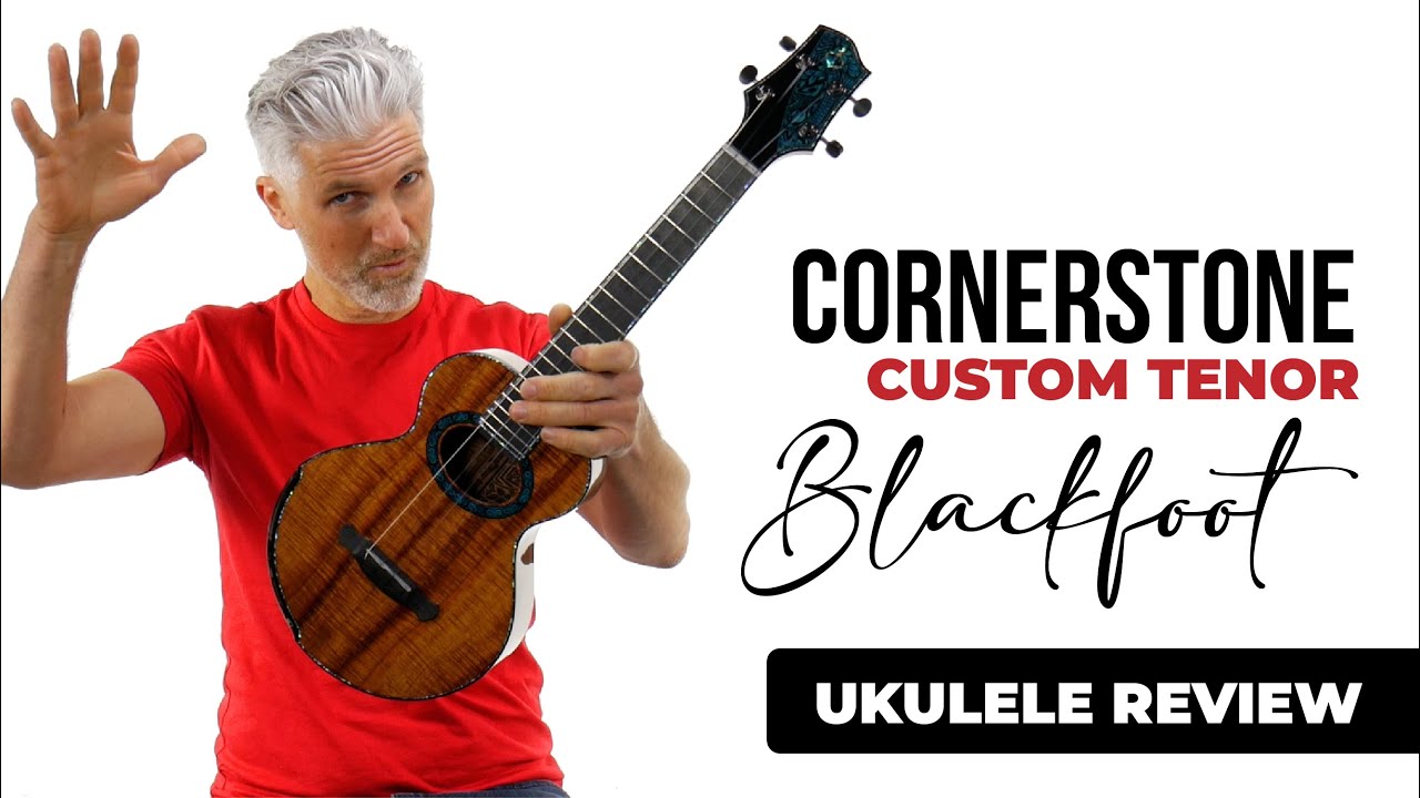INCREDIBLE AND UNIQUE! Cornerstone Custom Uke Like The Pros Tenor Ukulele! | Ukulele Review