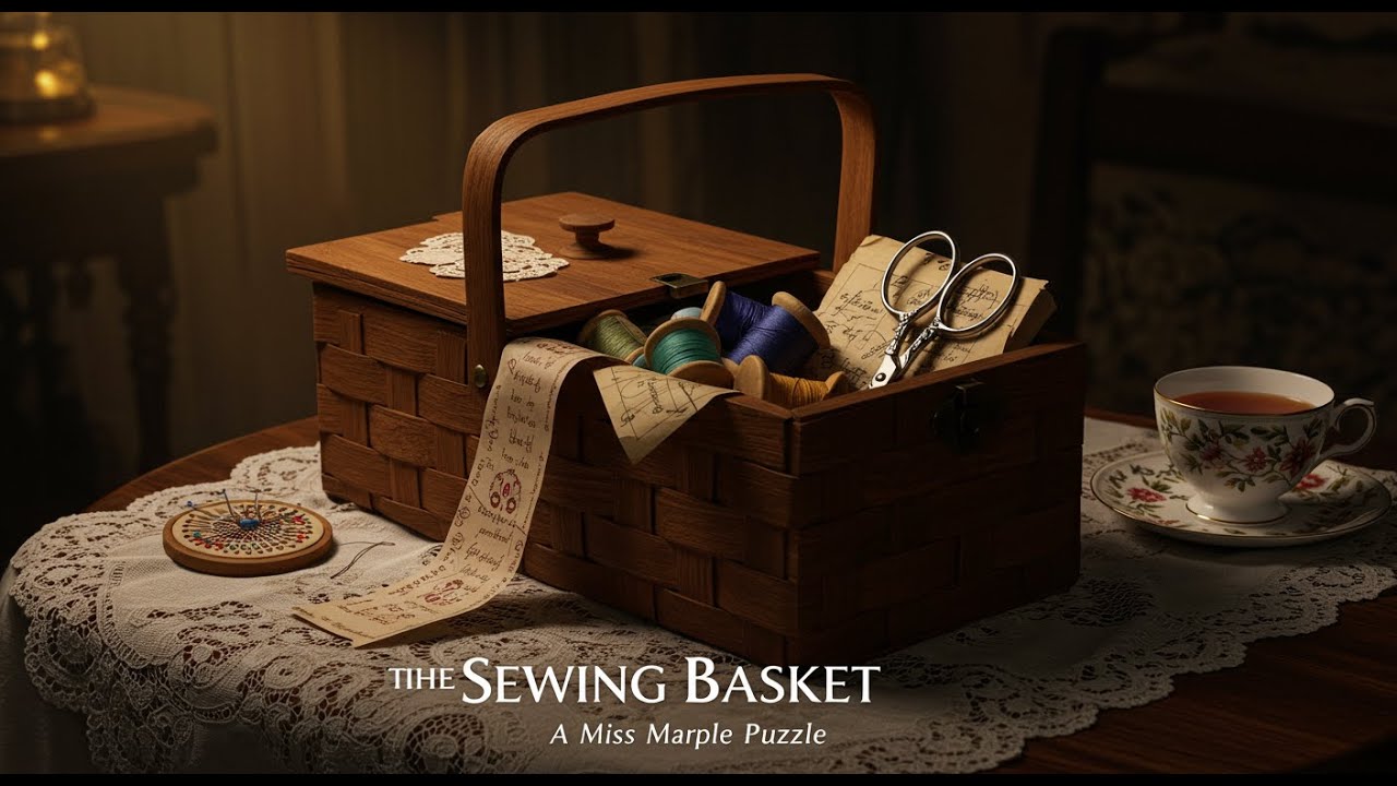 The Sewing Basket Secret: A Miss Marple Puzzle
