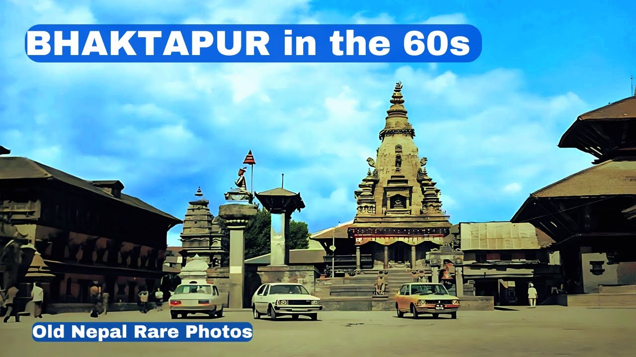 Bhaktapur City Old Video |  Rare Photos of Old Kathmandu Valley Old Nepal