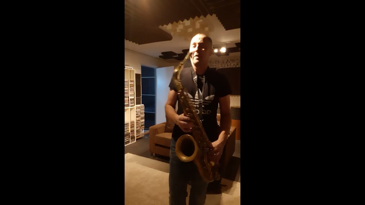 STRAIGHT Selmer mark VI tenor saxophone neck demo.