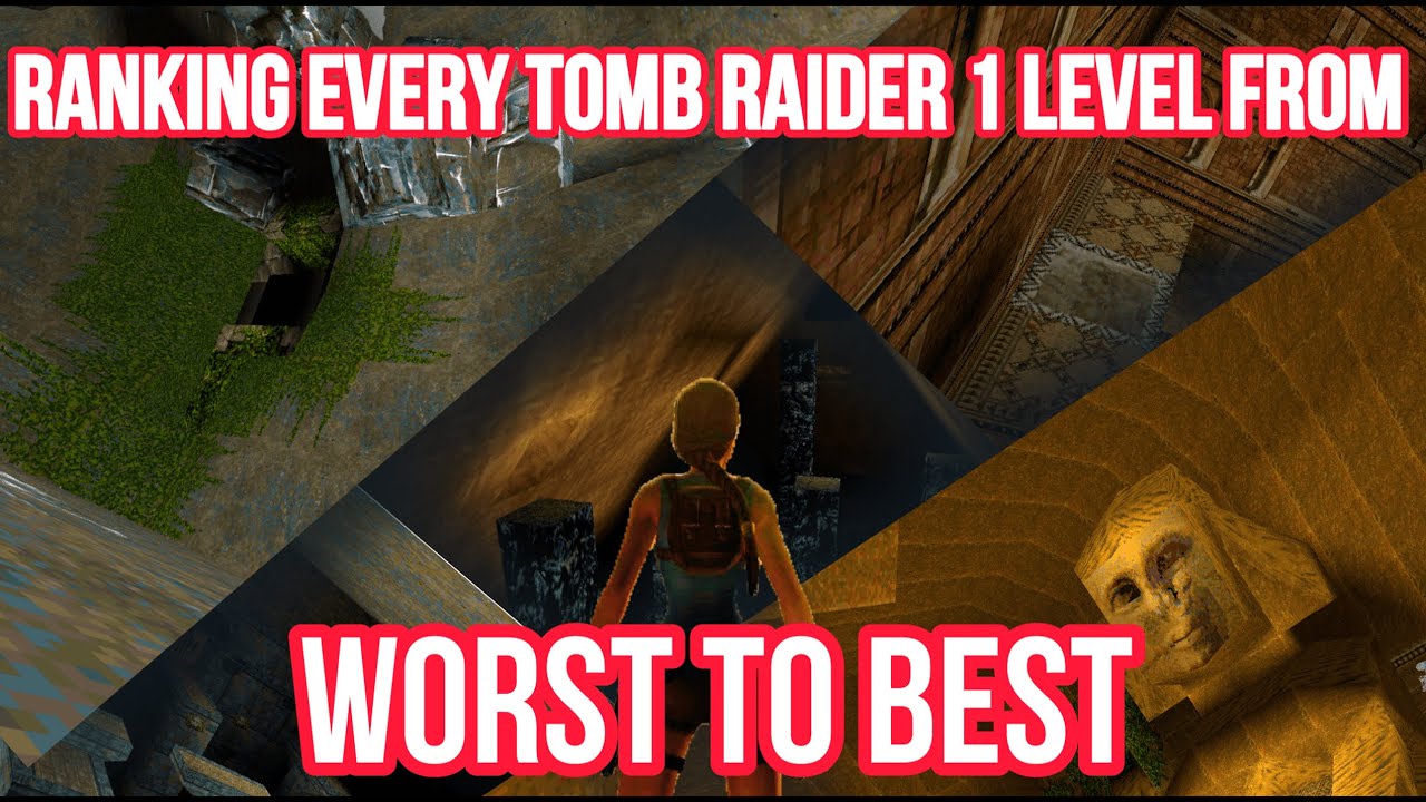 Рейтинг всех уровней Tomb Raider 1 от худшего к лучшему!