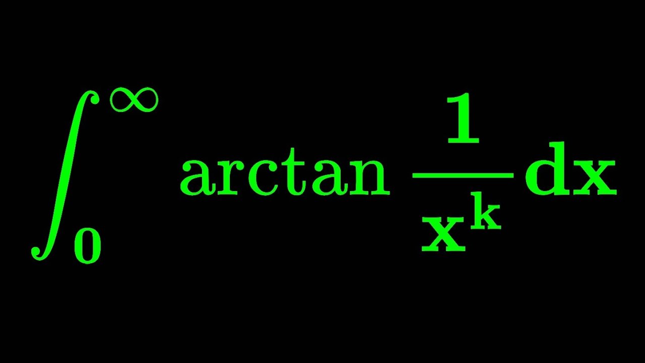 A surprisingly captivating integral