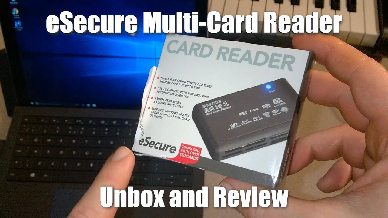 eSecure All-in-1 USB Mini Multi-Card Reader - Unbox and Review