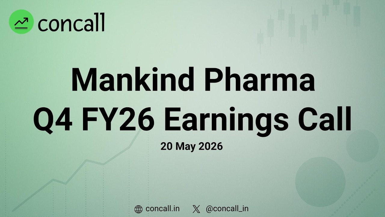 Mankind Pharma Q4 FY26 Earnings Conference Call | Concall.in