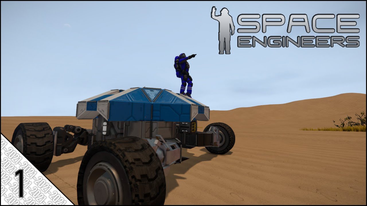 Space Engineers Survival 2021 (Episode 1) - New Planet, New Series! [Pertam]