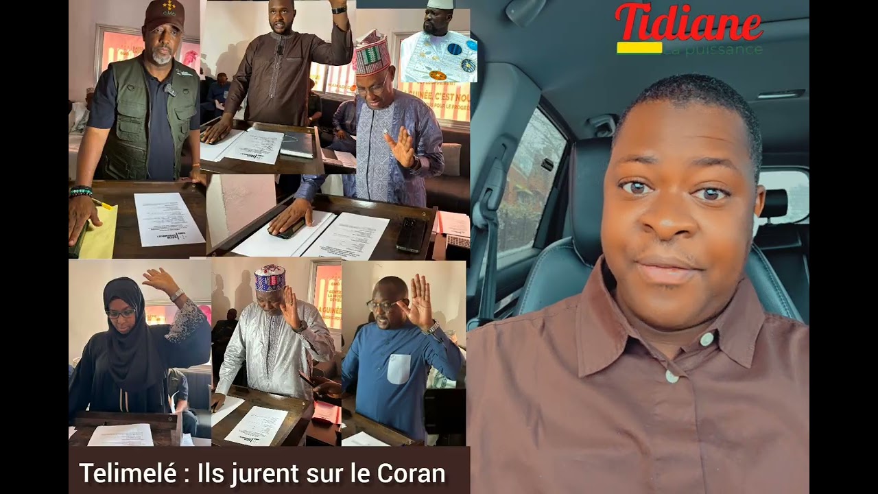 🚨 On debarque à Telimelé avec ces hommes qui jurent sur le Coran pour faire plaisir au Putschiste
