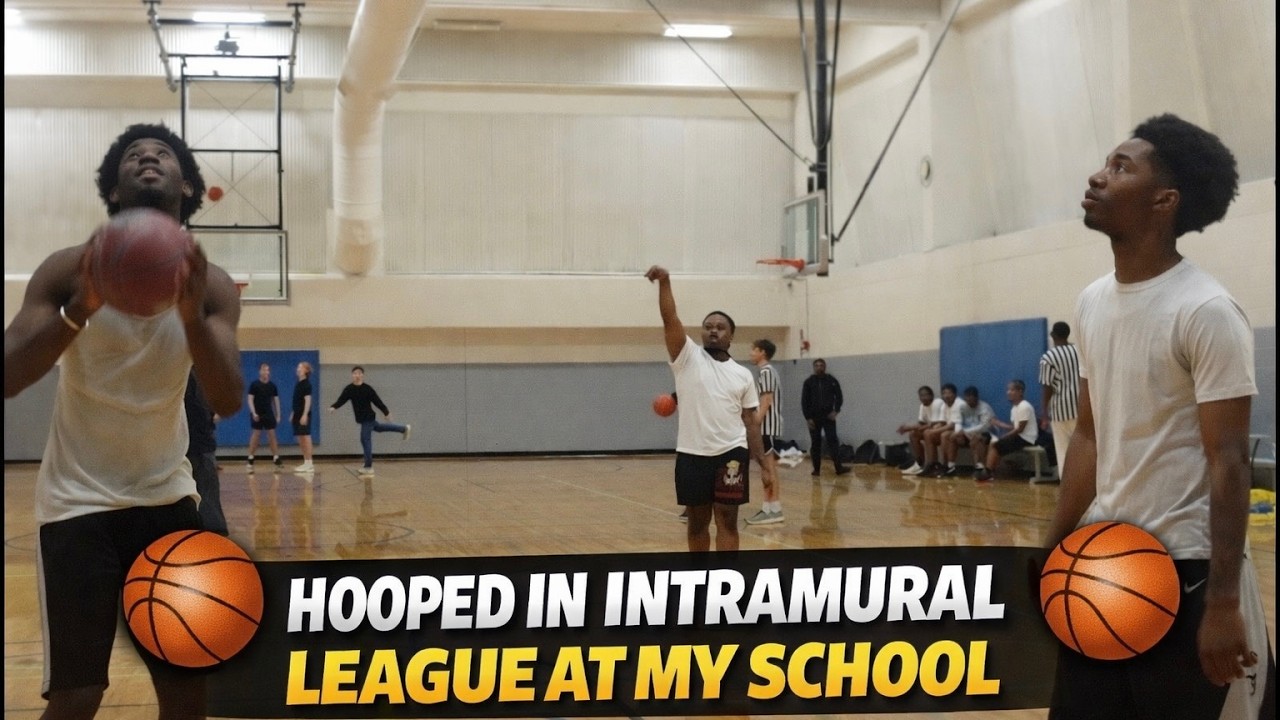 A Day in the Life: Intramural League at My School 🏀🐅