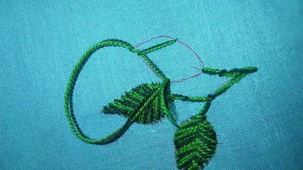 Aaj Ka Special Embroidery Design🌿🌿 hand embroidery 