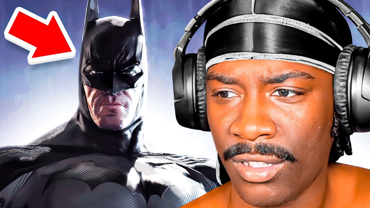 BruceDropEmOff RAGES Playing Batman: Arkham Asylum