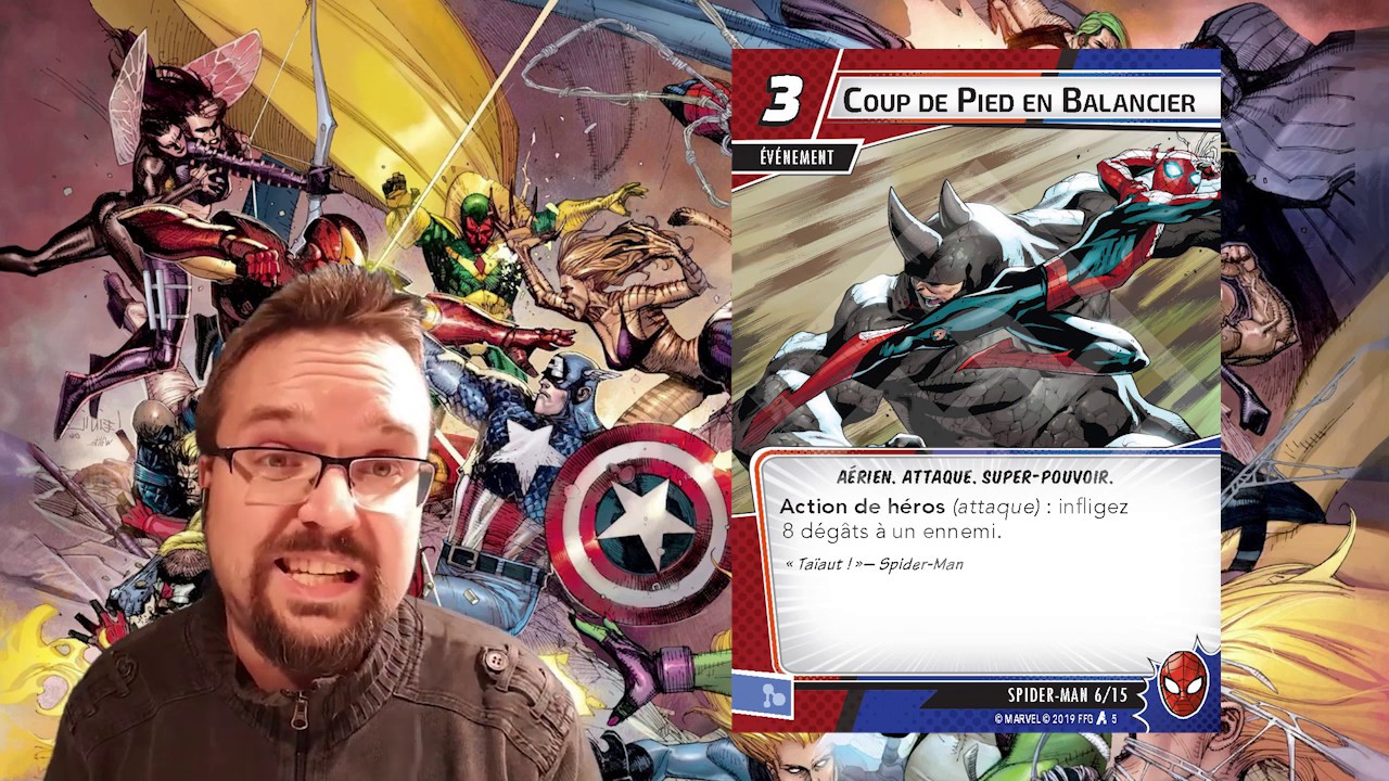 Marvel JCE TV - Deck Tech - Construction d'un deck Spiderman