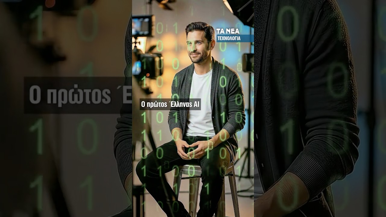 &Mu;&iota;&lambda;ή&sigma;&alpha;&mu;&epsilon; &mu;&epsilon; &tau;&omicron;&nu; &pi;&rho;ώ&tau;&omicron; Έ&lambda;&lambda;&eta;&nu;&alpha; AI &tau;&rho;&alpha;&gamma;&omicron;&upsilon;&delta;&iota;&sigma;&tau;ή