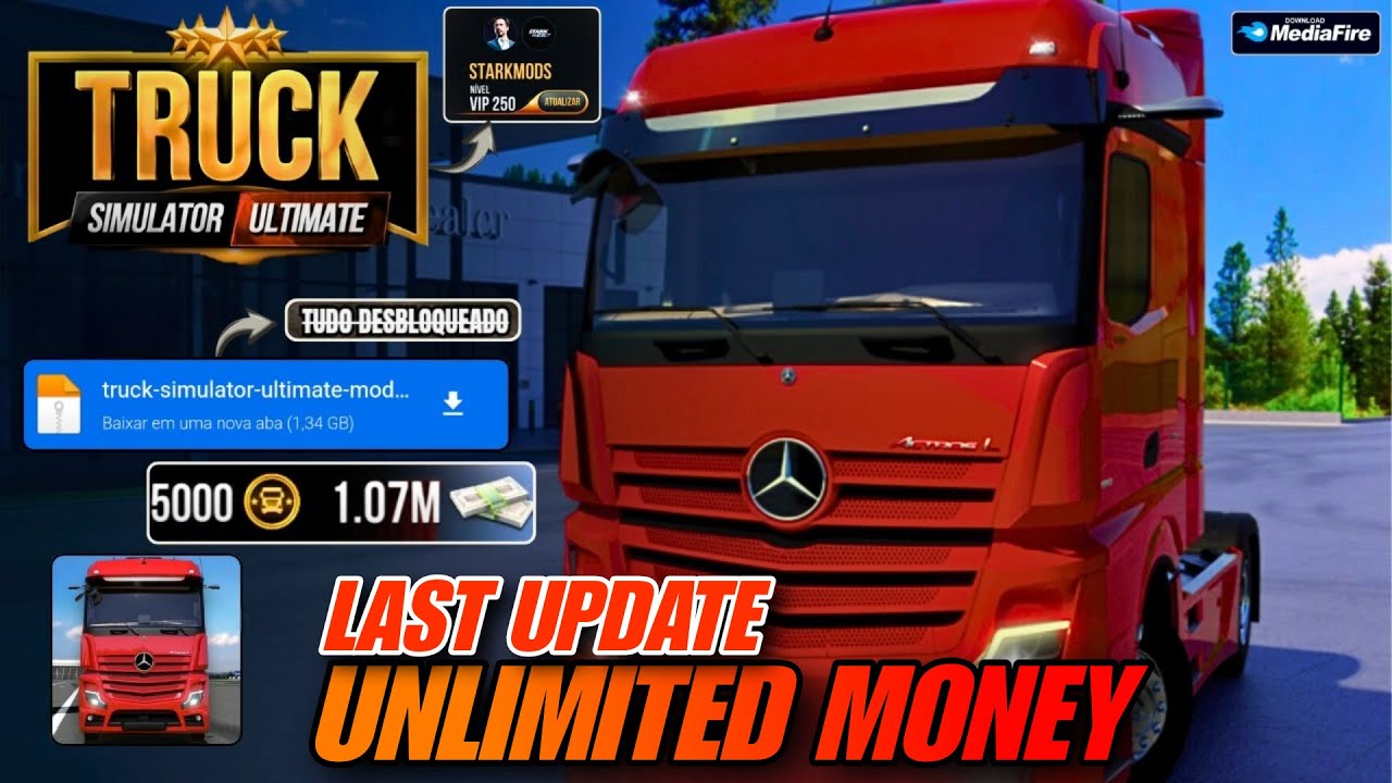 Truck Simulator Ultimate Mod apk : Unlock All Trucks & Unlimited Money
