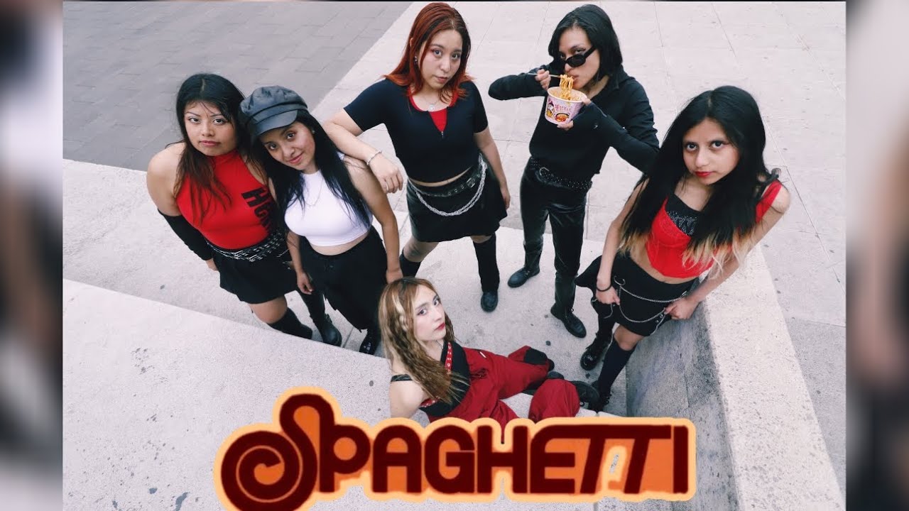 [KPOP IN PUBLIC] LE SSERAFIM - SPAGHETTI (FT. J-HOPE OF BTS) DANCE COVER BY EscuelaBaileSin Bandera 