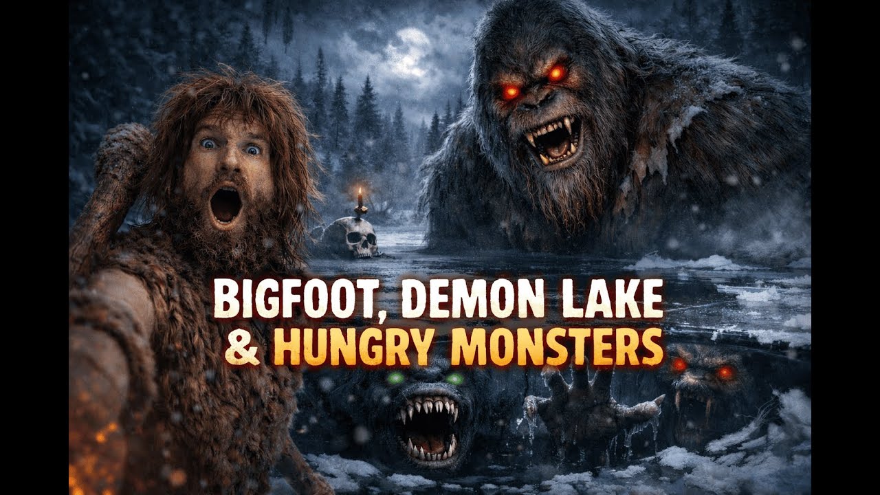 CAVEMAN VLOG #3 — Bigfoot, Demon Lake & Hungry Monsters