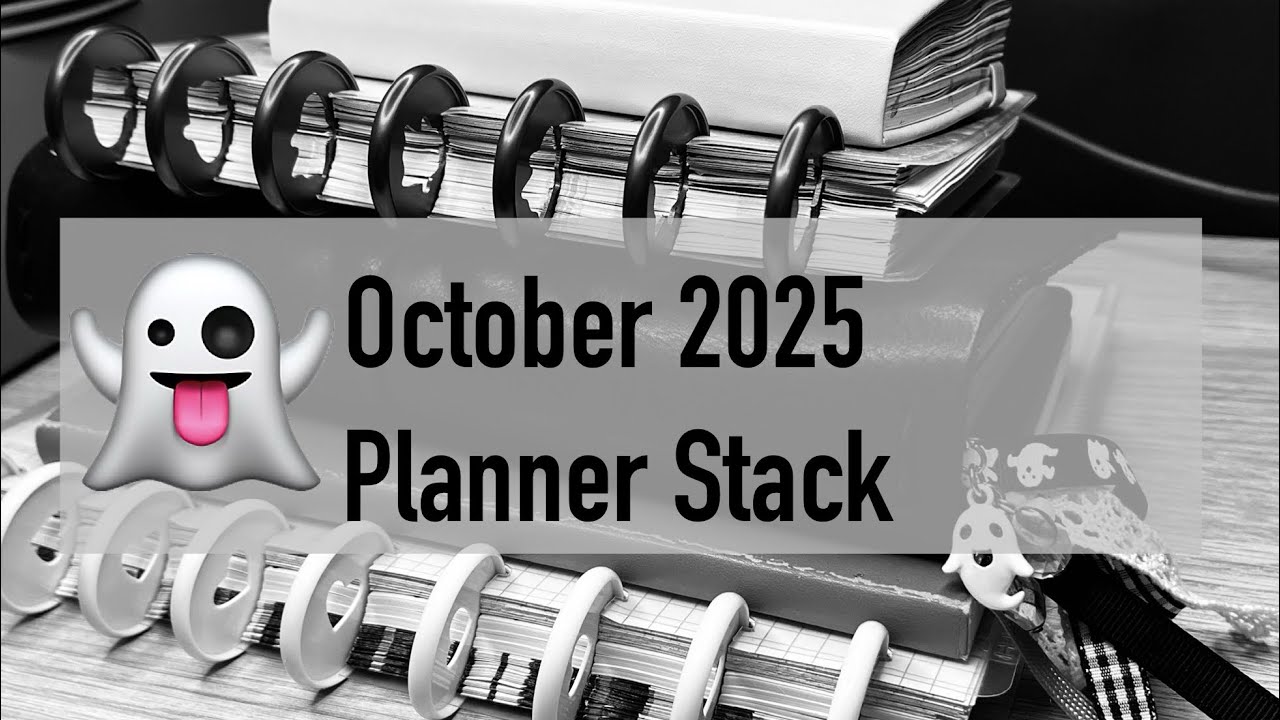 Planner Stack! 👻 October 2025 🦇