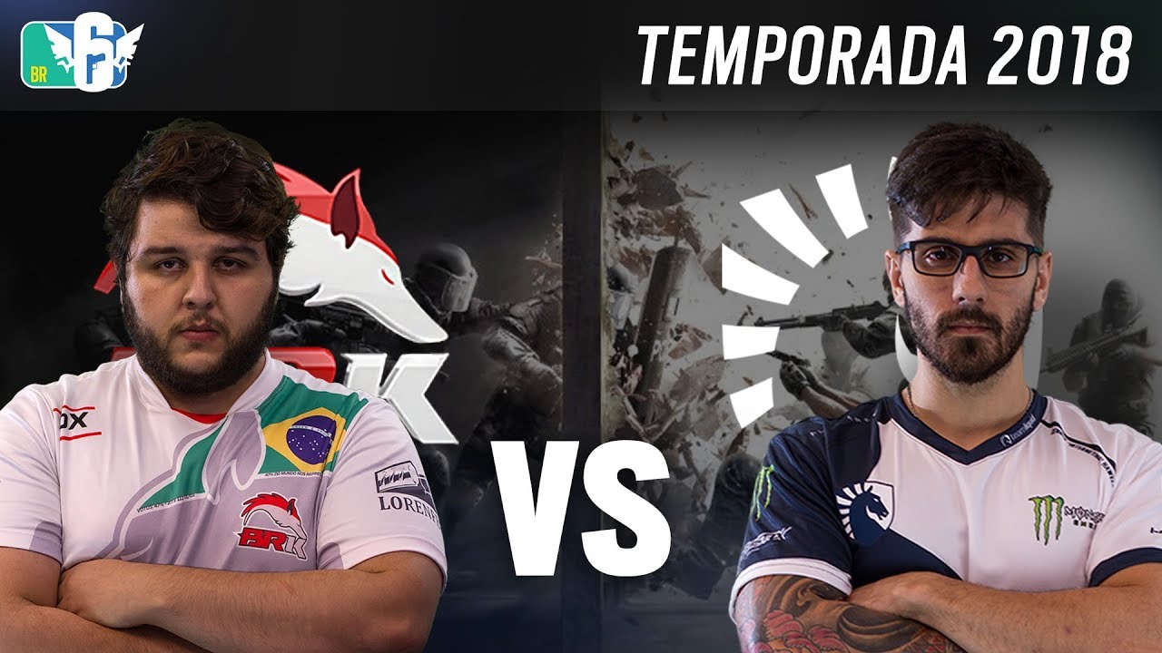 [BR6] BRK E-SPORTS vs TEAM LIQUID (Temporada 2018) - Rainbow Six Siege