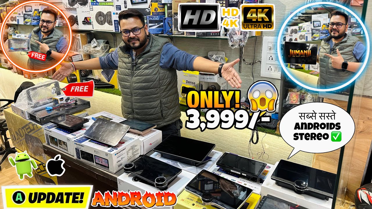 Cheap & Best Android stereo for all cars😱 with Apple carplay & Android auto cheapest Android Stereo✅