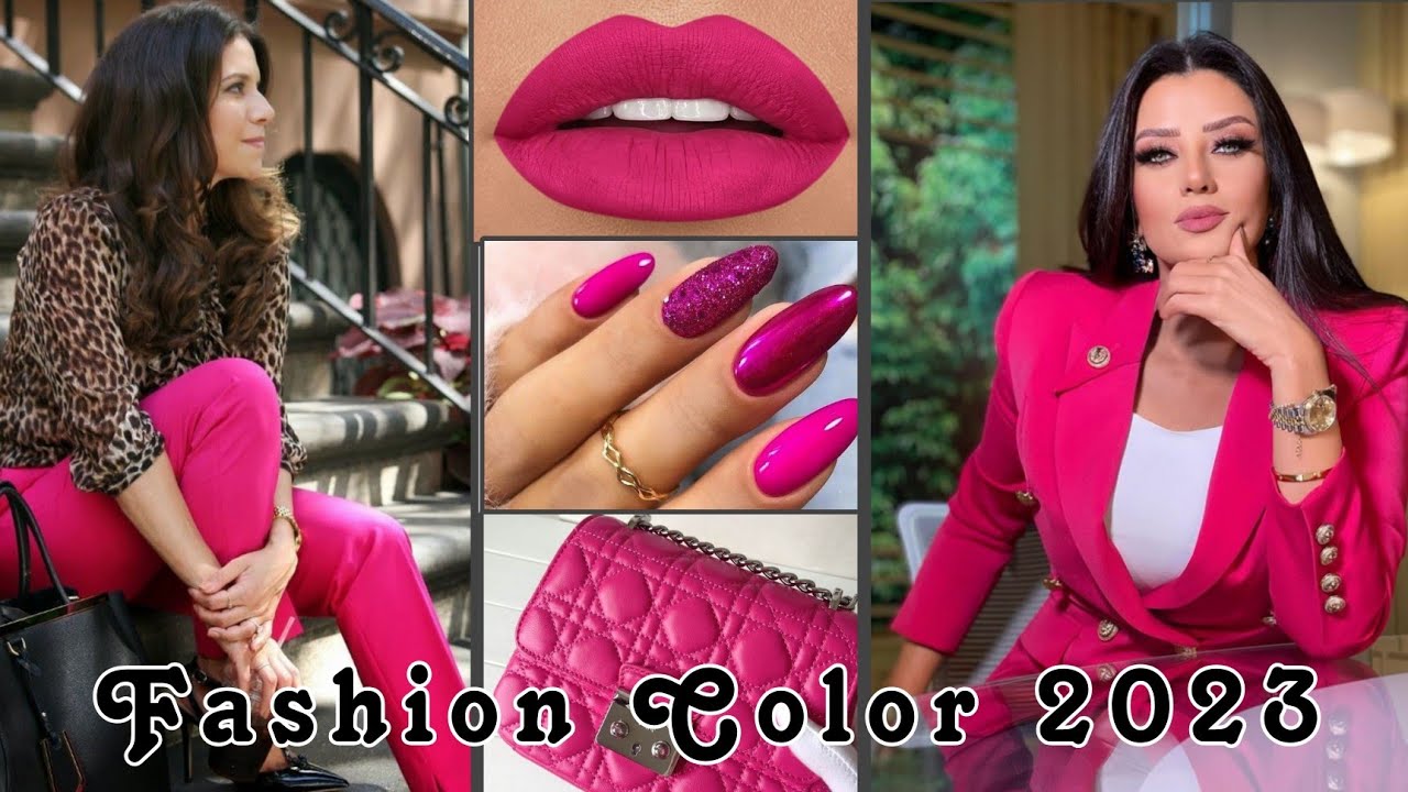 COMBINACIONES DE ROPA COLOR MAGENTA/ COLOR DE MODA 2023 /OUTFITS EN TENDENCIAS PARA MUJER