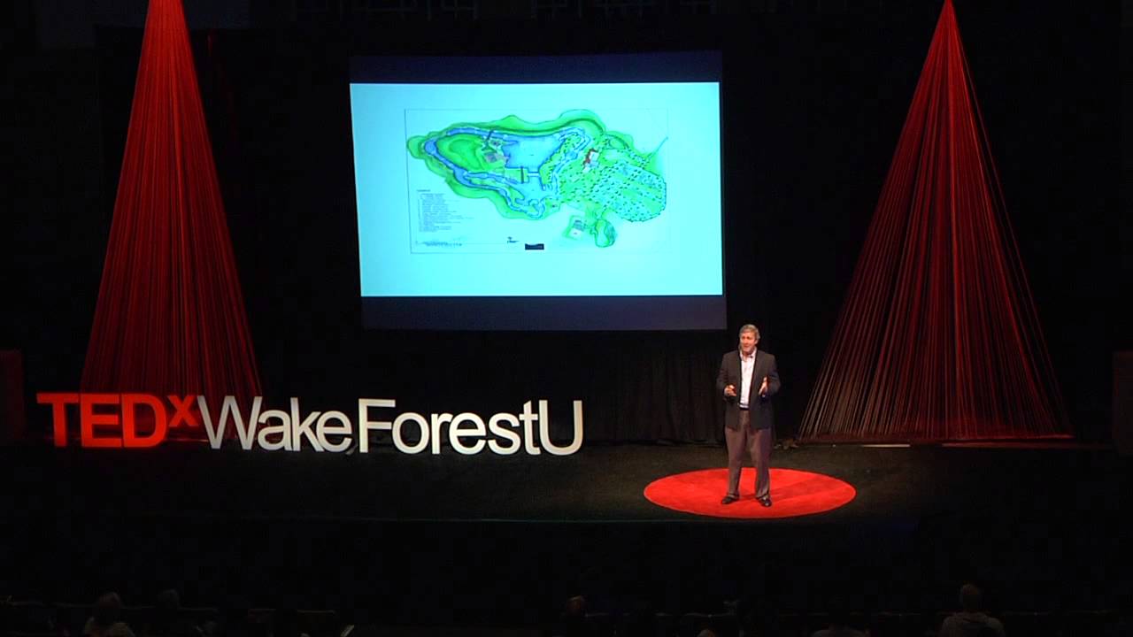 Whitewater, wine, and the napkin: Vic Howie at TEDxWakeForestU