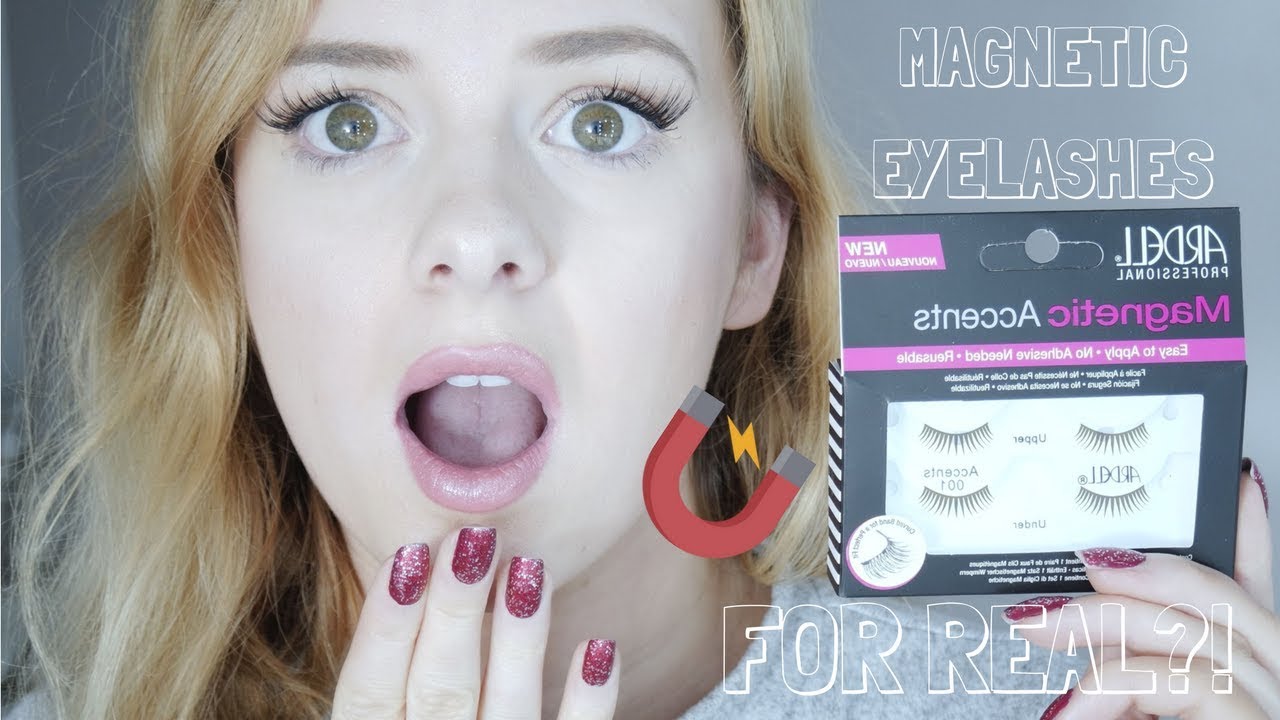 Ardell Magnetic Lashes?! For REAL?! | Try on & Review | Beautyandshe