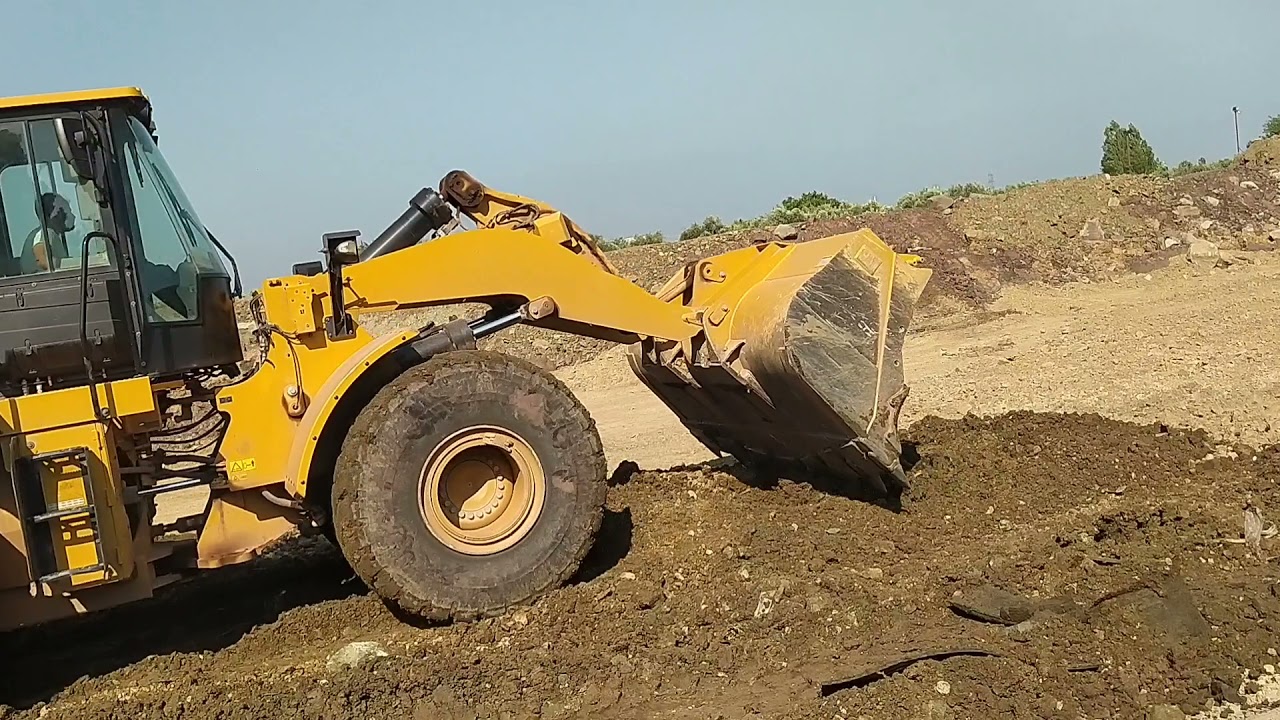 yol çalışması Cat 966