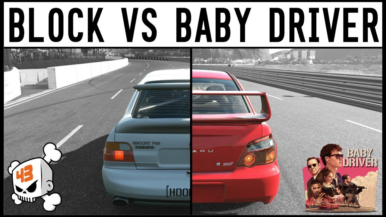 Forza 7 - Ken Block VS Baby Driver - Escort Cosworth VS RWD Subaru WRX