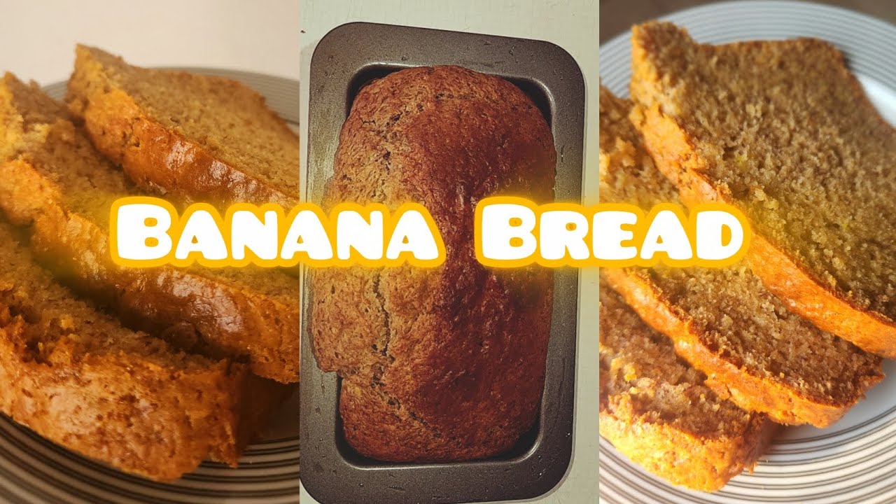 How I Baked Bananas Bread | Easy, Moist & Fluffy  #baking #recipe #bananabread