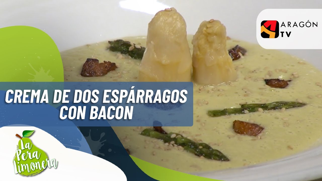CREMA DE DOS ESPÁRRAGOS CON BACON - LPL PGM 2115 RECETA 01