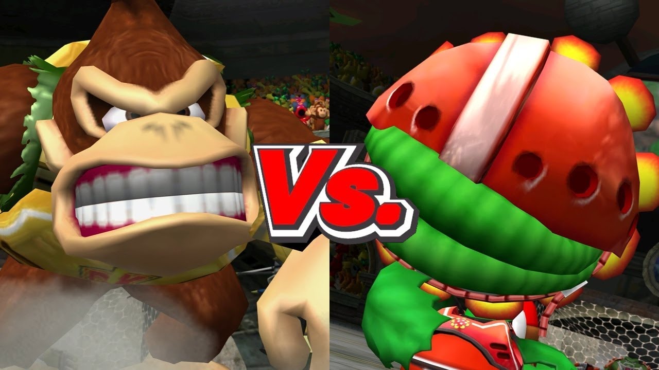Mario Strikers Charged - Donkey Kong/Hammer Bros Vs. Petey/Shy Guy
