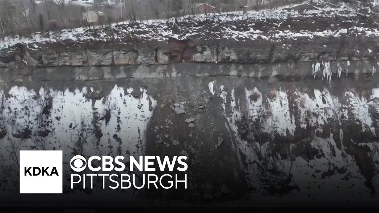 Part of Pennsylvania highway closed due to rock slide